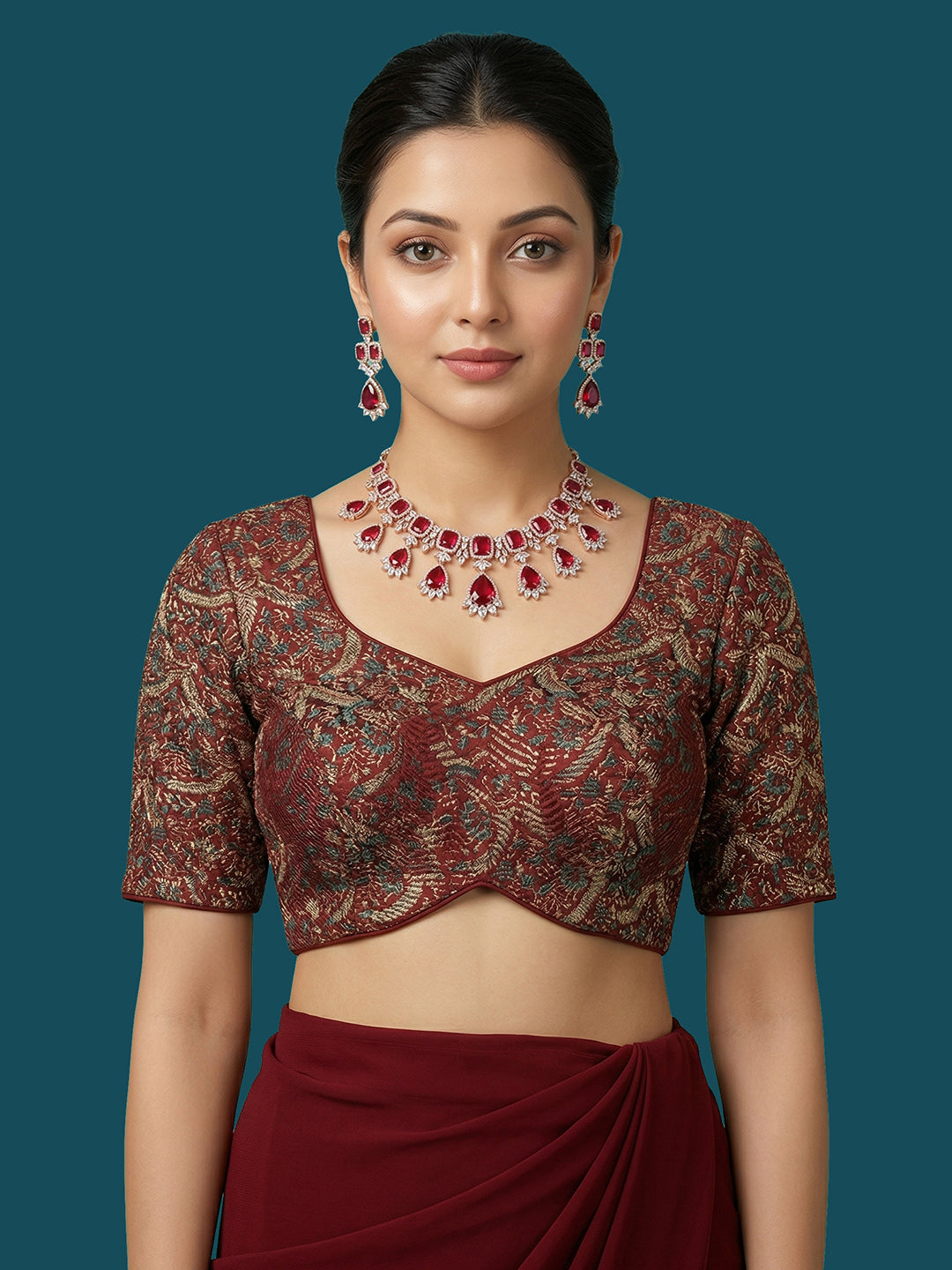Brocade designer Blouse