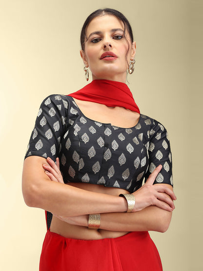 Women's Designer Brocade Saree Blouse