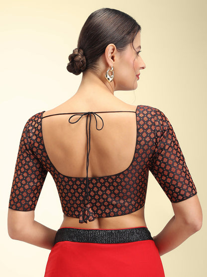 Women's Designer Brocade Saree Blouse