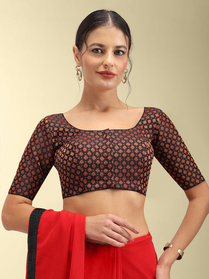 Women's Designer Brocade Saree Blouse