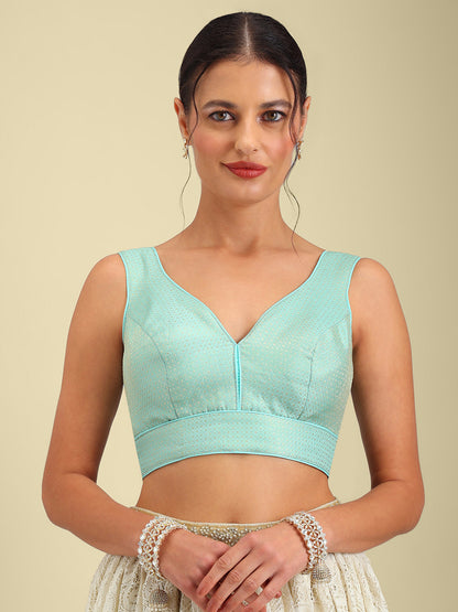 Women's Designer Brocade Saree Blouse