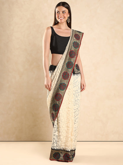 Sleeveless Saree Blouse